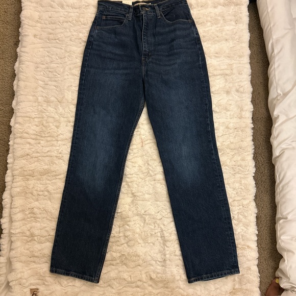 Levi's Blue High Rise Jeans - Picture 2 of 3